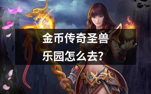 金币传奇圣兽乐园怎么去?